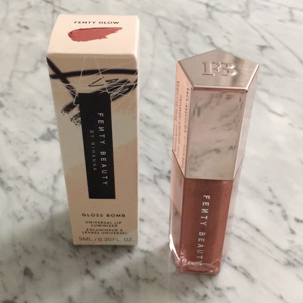 Brand New Fenty Beauty Gloss Bomb in ‘Fenty Glow’
